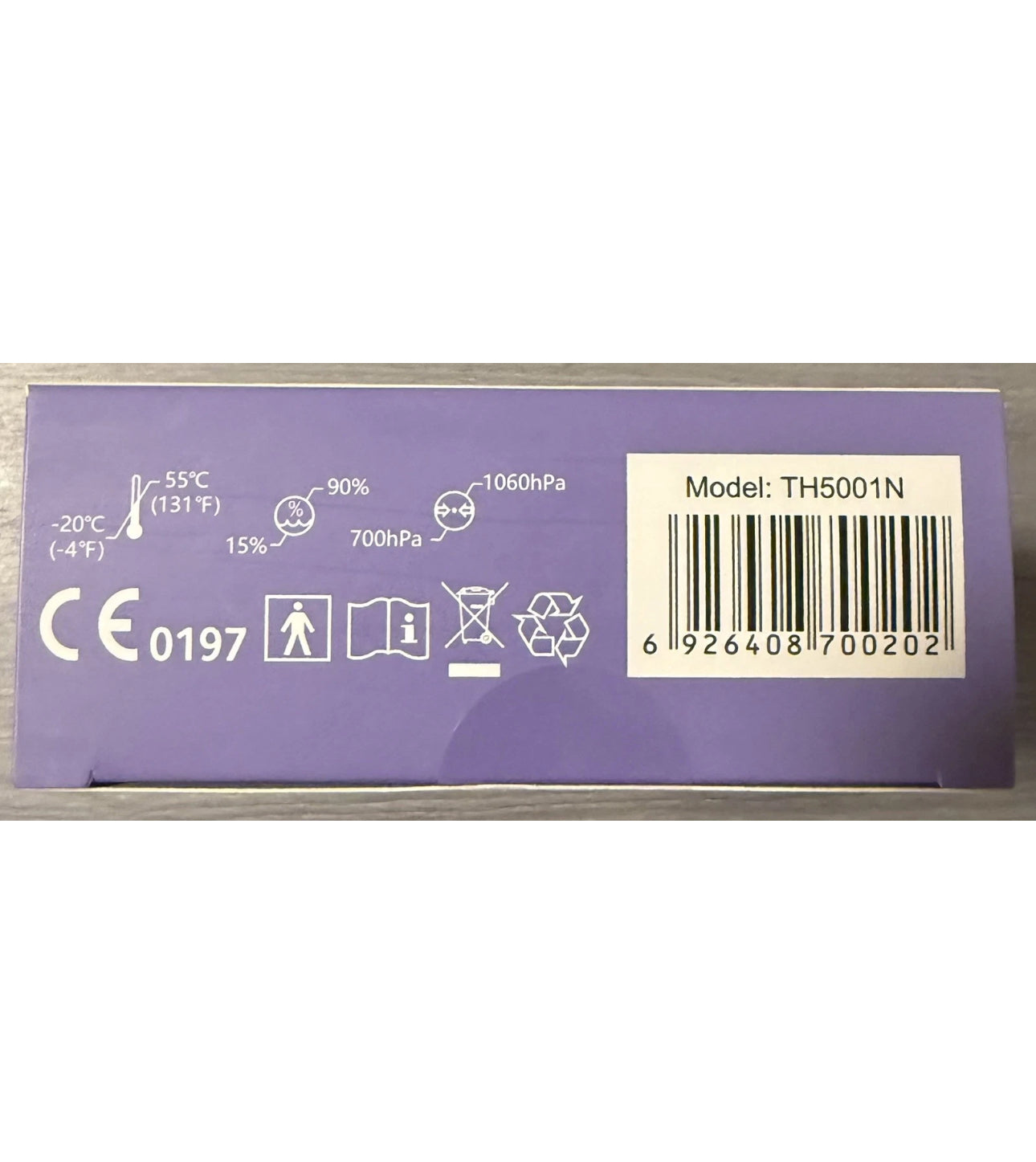 CareTalk Non-Contact Forehead Thermometer - Instant Reading TH5001N