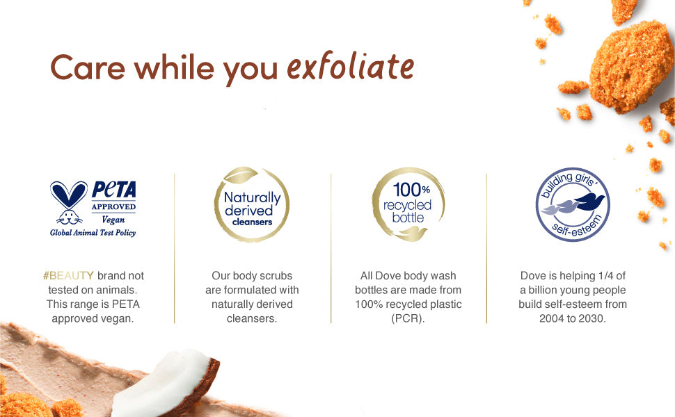 Dove Exfoliating Body Scrub - Choose Your Scent 15 oz