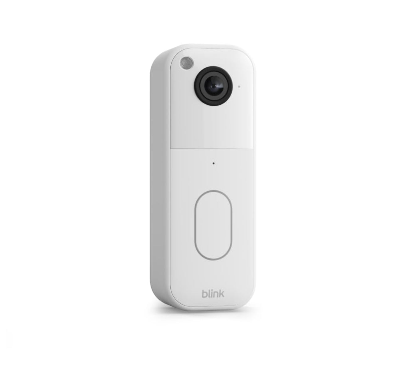 Blink Video Doorbell (newest model) – Head-to-toe HD view, two-year battery life, and edge AI processing. Required Sync Module not included – Add-On (White)