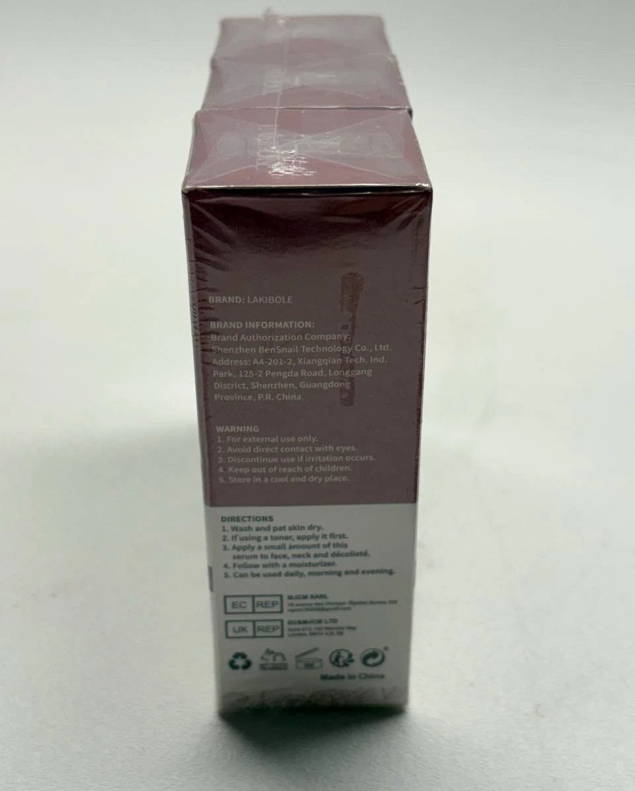 LAKIBOLE 5% Niacinamide Serum with 5% Damascus Rose Floral Water - 3 Pack + 1 Bonus Free (0.507 fl oz | 15ml each)