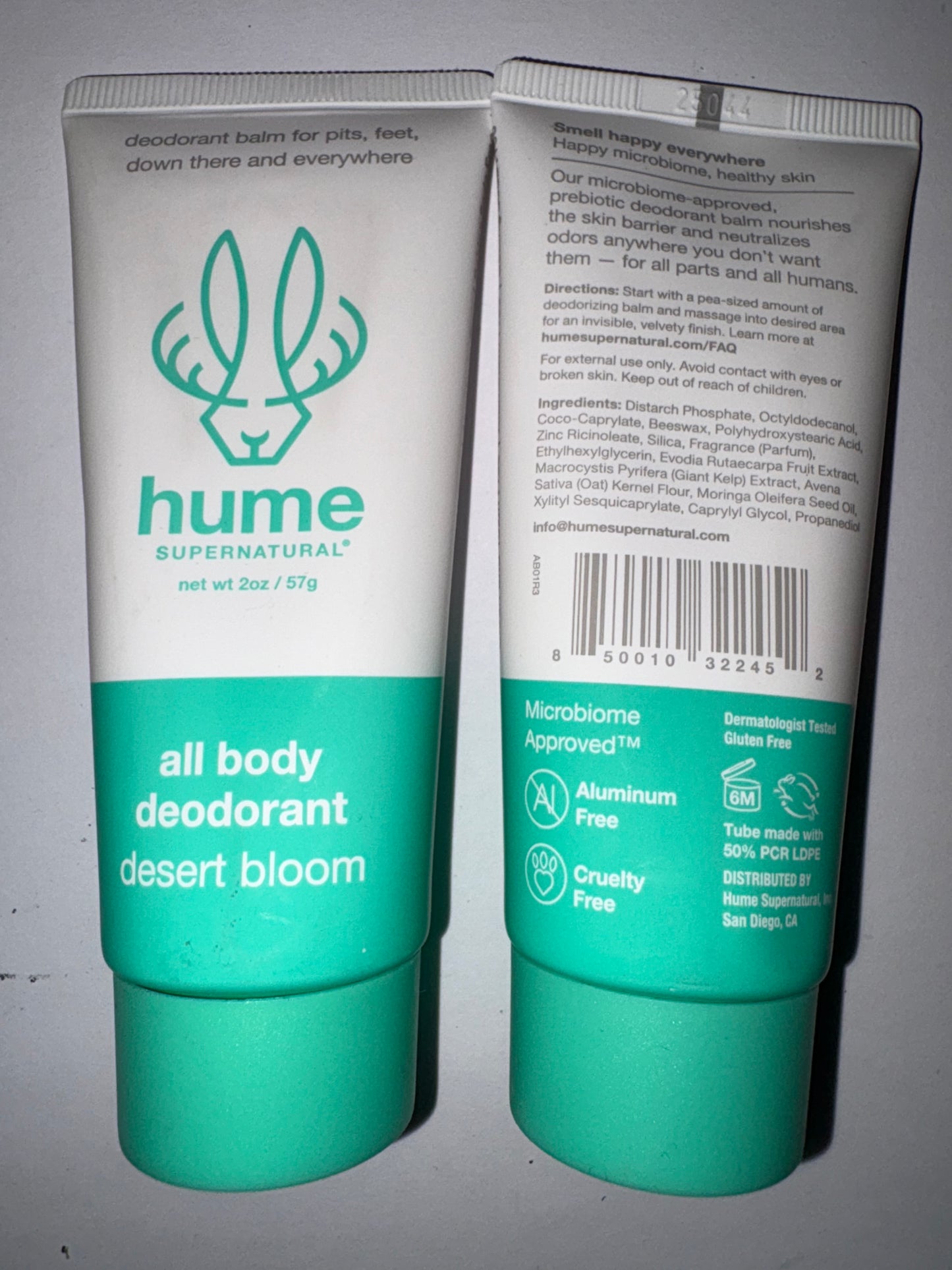Hume Supernatural All Body Deodorant - Pick Your Scent (2 oz)