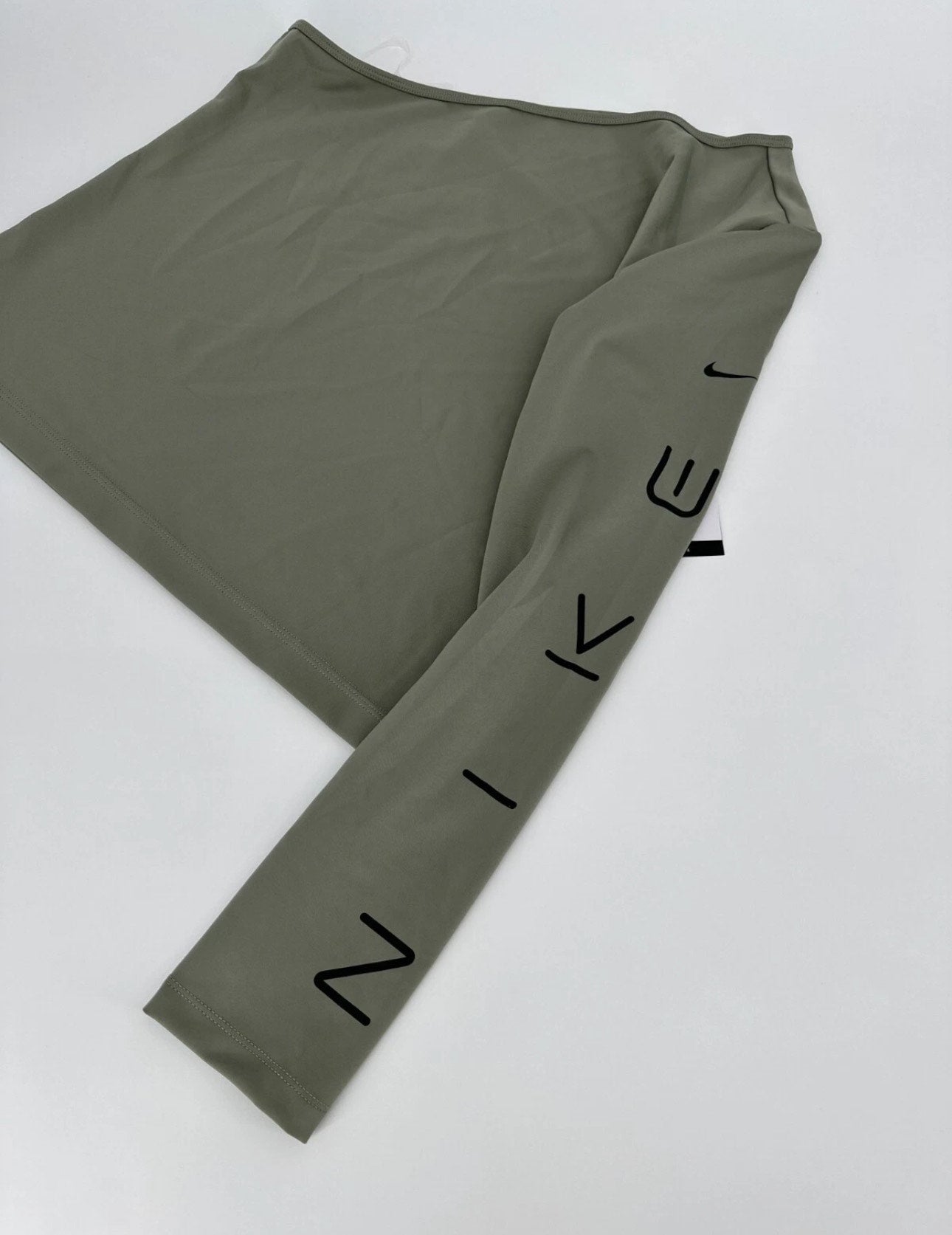 Women’s Nike Sportswear Asymmetrical Long-Sleeve Top - Choose Light Lemon Twist or Light Army