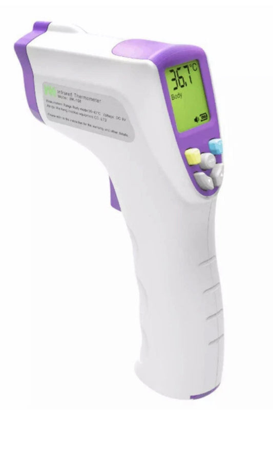 Infrared Thermometer with Fever Alarm - Non-Contact Digital Temperature Reader