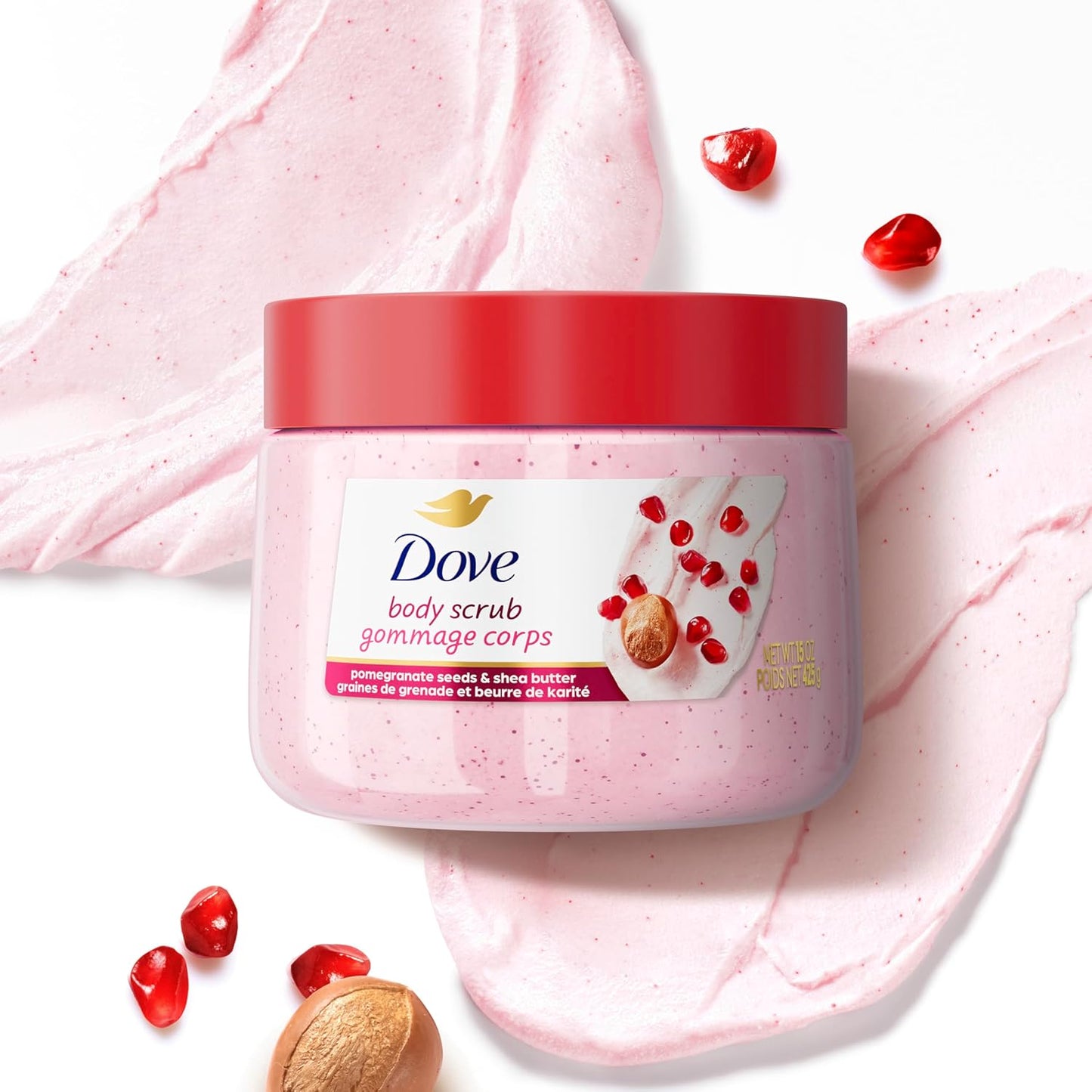 Dove Exfoliating Body Scrub - Choose Your Scent 15 oz