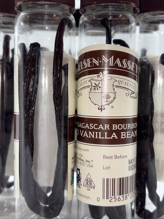 Nielsen-Massey Madagascar Bourbon Pure Vanilla Beans - 2-Bean Vial (Exp 05/26/2026)