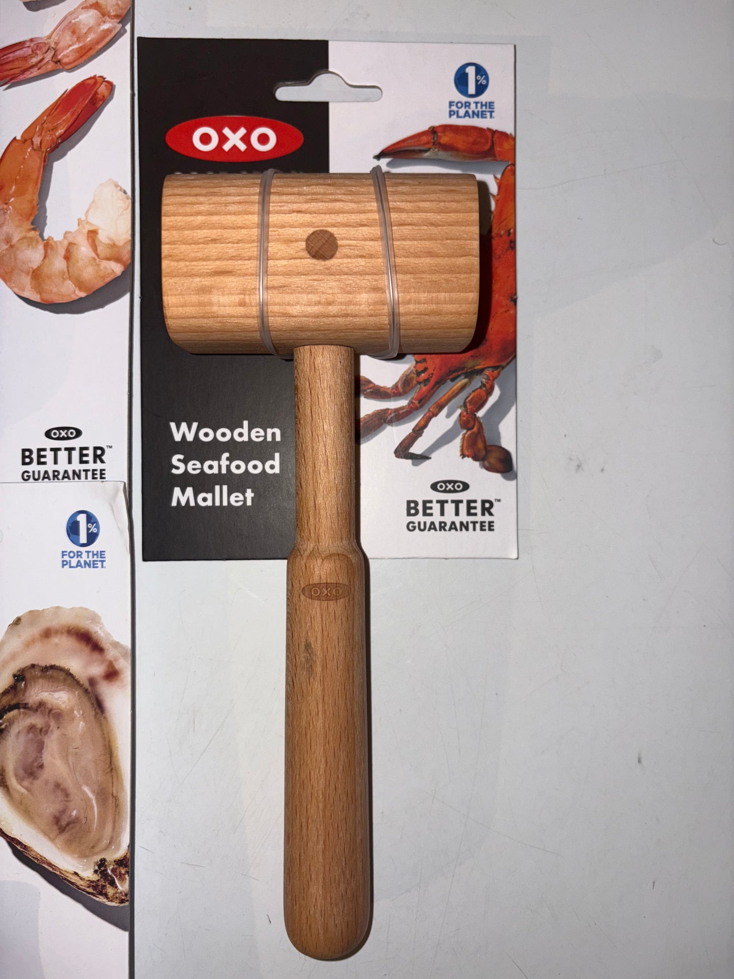 OXO Good Grips Seafood Bundle ( Shrimp Deveiner, Mallet, Oyster Knife, Picks )