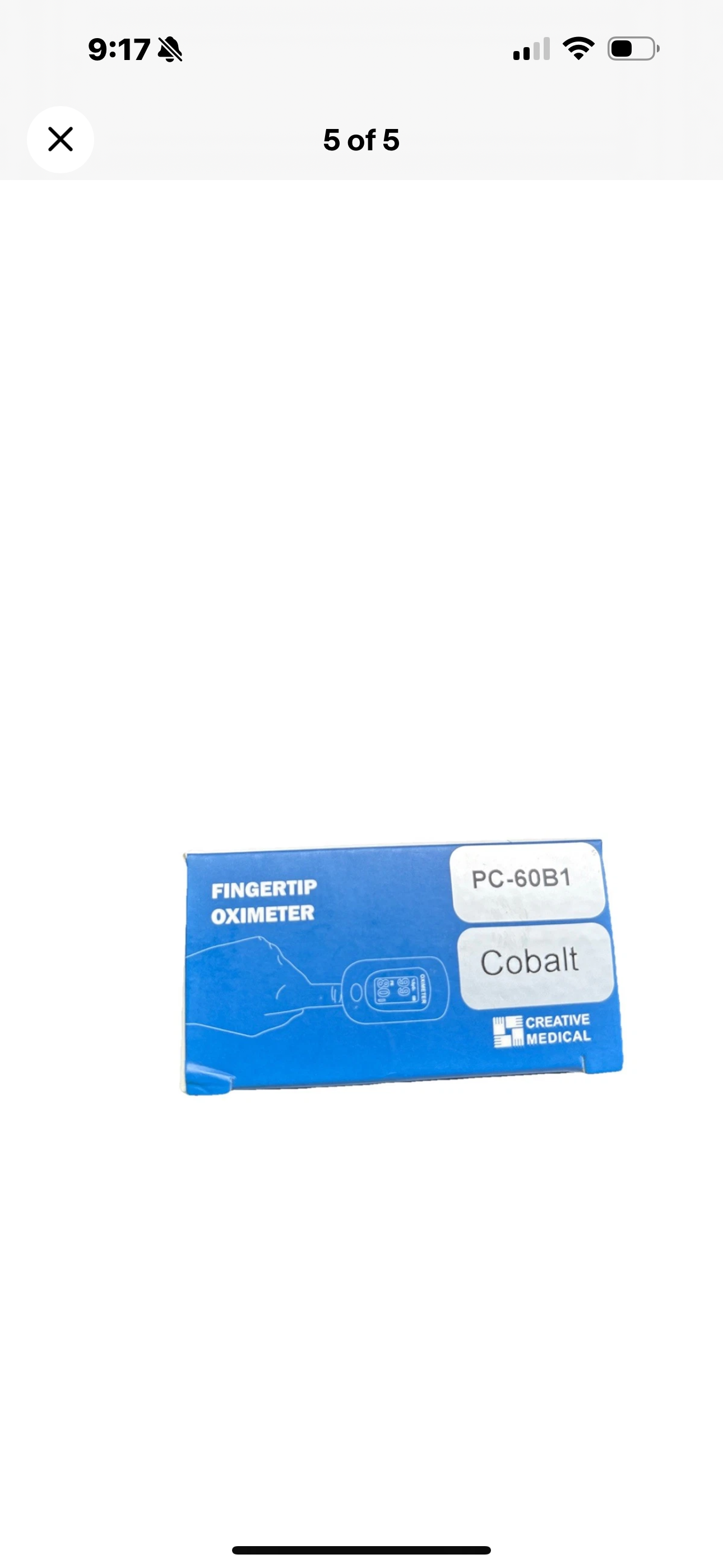 Creative Medical Fingertip Oximeter - Pulse Oximeter for Home Use