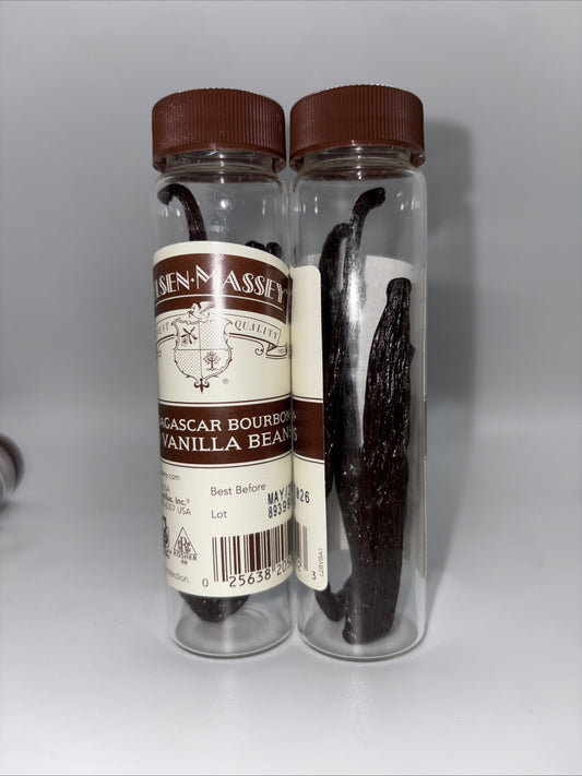 Nielsen-Massey Madagascar Bourbon Pure Vanilla Beans - 2-Bean Vial (Exp 05/26/2026)