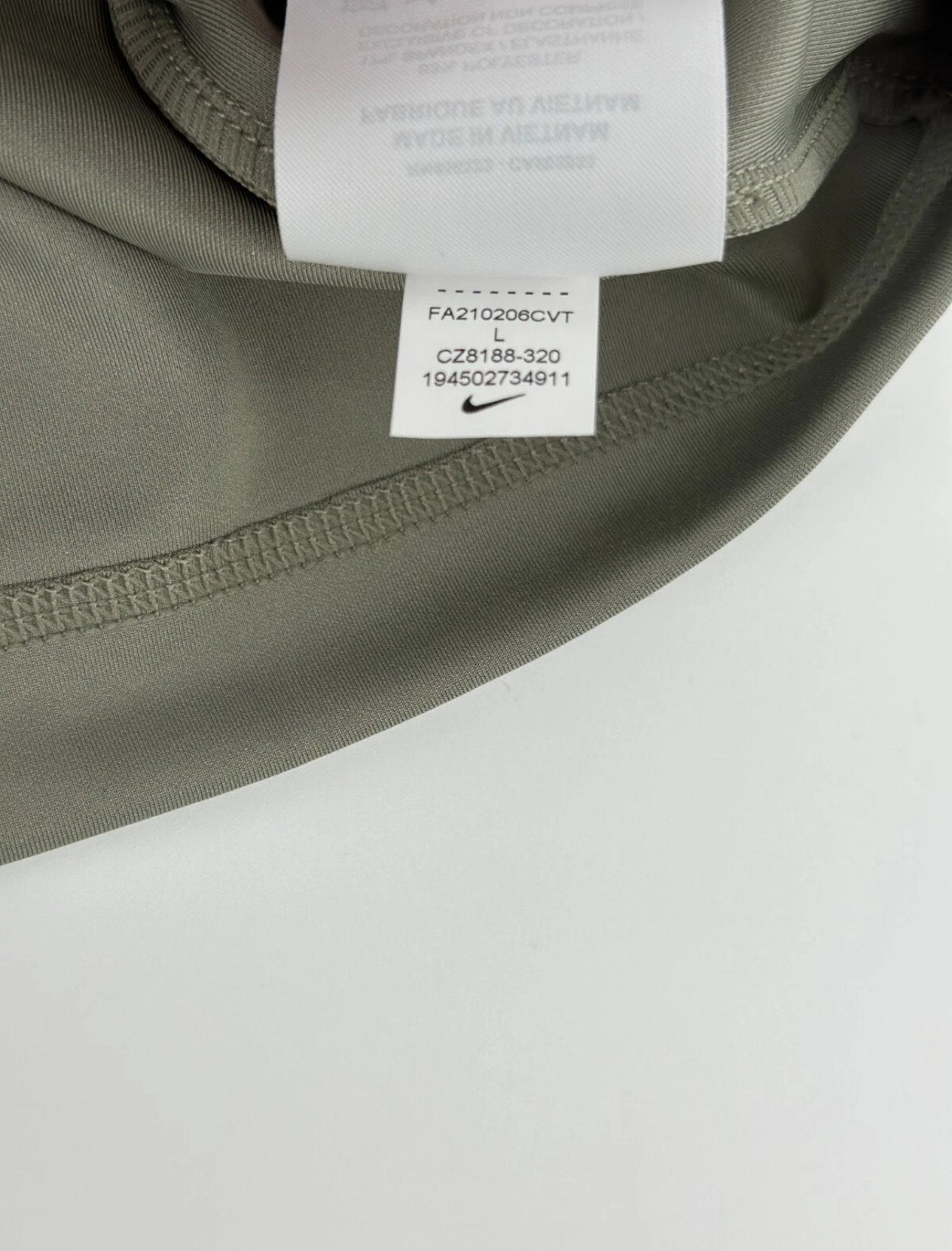 Women’s Nike Sportswear Asymmetrical Long-Sleeve Top - Choose Light Lemon Twist or Light Army